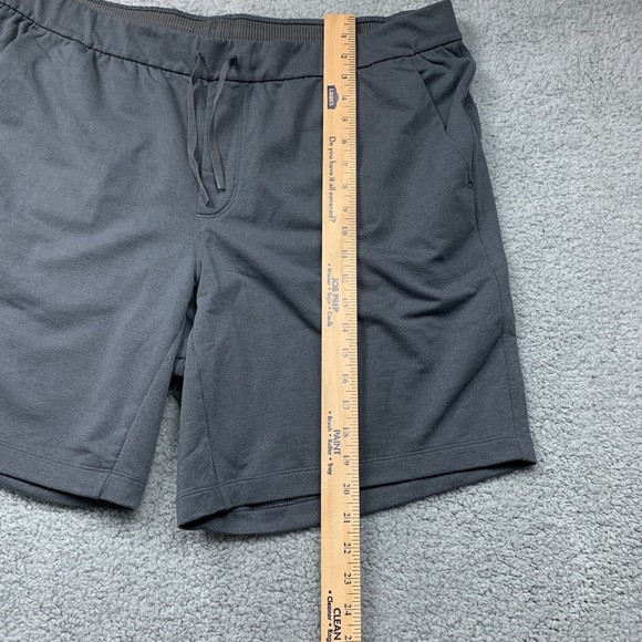 REI CO-OP Long Way Home Shorts Mens XXL Gray Soft Athletic Elastic Waist - Picture 8 of 9